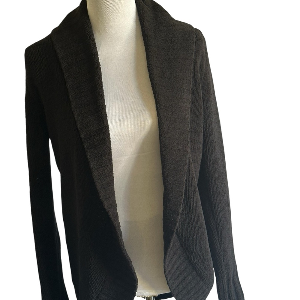 Merona Black Women's Cardigan Sweater Open Front, Soft, Versatile
